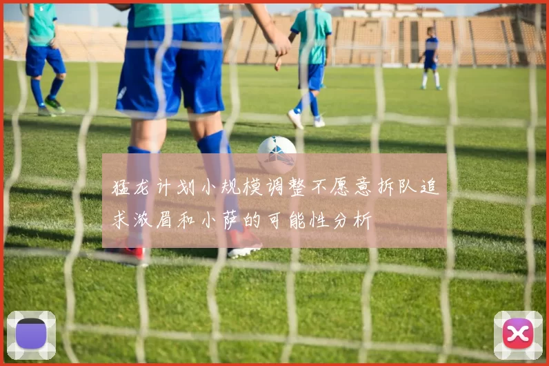 猛龙计划小规模调整不愿意拆队追求浓眉和小萨的可能性分析
